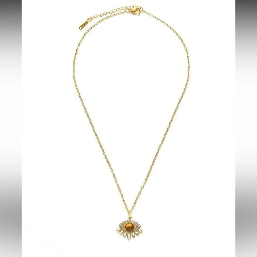 Eye Pendant Necklace A1308